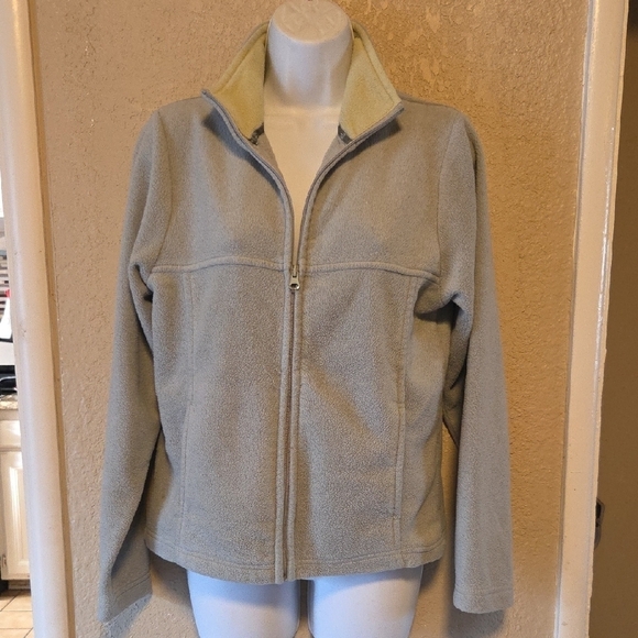 Dakini Jackets & Blazers - Dakini Soft Gray Teddy Jacket